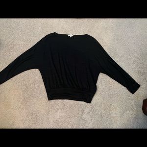 Black Wilfred free (Aritzia) long sleeve